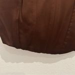 ZARA  Dark Brown Corset Tank Top Photo 1