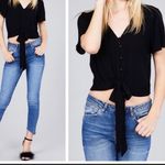 Active USA Cropped Tie ‎ Front Top Photo 3