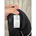 T Tahari Black Pencil Skirt With White Contrast Piping Knee-Length Size S Photo 5