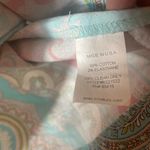 Trina Turk Skirt Womens 4 Multicolor Aline Paisley Cotton Bold Pattern Photo 4