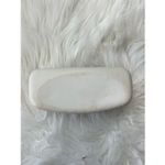 Dolce & Gabbana White Dolce Gabbana D&G Leather Hardshell Eyeglass Case 6.5" X 3 X 1.5" Photo 1