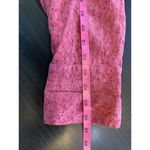 Tianello Blouse Women's XS‎ Buttons Tencel 3/4 Sleeve Textured STAINS FLAWS Red Photo 15