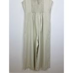 Madewell Wide Leg Jumpsuit Drapey Twill Muted Stone Beige Minimalist US 6 NWT Photo 12