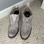 FREEBIRD by Steven  Sadie Leather Booties in Snake Black/White Women’s Size 9 Photo 4