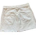 We The Free Free People White Jean Skirt Photo 2