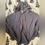 Free people back into it hoodie size small Gray Photo 2