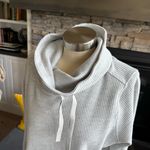 Marmot Gray Turtleneck Sweater with Cowl Design Photo 3