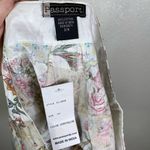 Vintage y2k White Floral Patchwork Low Rise Shorts White Size 4 Photo 2