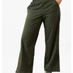 Athleta 4 Trekkie Parachute Pant Aspen Olive Green Size 4 Regular #533487032 Photo 0