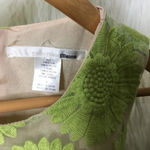 ELLISON Green Floral Daisy Embroidered Sleeveless‎ Dress Green Size undefined Photo 2