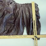 ALC Frank A.L.C. Dress Womens 8 Brown Andie Faux Leather Strapless Cutout Photo 7