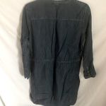 Lucky Brand : Blue Denim Dress- pockets- Midi- belted at the waist- M Photo 11