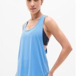 Athleta S With Ease Sport Racerback Tank Cornflower Blue Small Photo 0