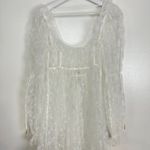 For Love & Lemons  Kalea Tulle Midi Dress in White Size Small NWT Photo 15