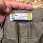 Old Navy Pants Womens 12 Olive Green Low Waist Pant Woven 100% Linen Light Photo 3