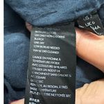 Urban Outfitters Midi Dress Women's 2 Navy Blue Floral Cap Sleeve Chiffon Y2K Photo 6