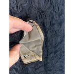 American Vintage handmade black scalloped lace long formal dress size small Photo 11