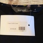 Kensie Dress Crepe Chiffon Ruffle Floral Summer Sheath Dress NWT Photo 7