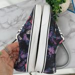 Vans Authentic Warped Floral Black Pink Low Top Sneakers Lace Up Skate Casual Photo 4