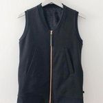 Lululemon  Black Departure Vest Rose Gold Zipper Photo 0