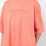 Fear of god Essentials Logo Print T Shirt Midi Dress Photo 1