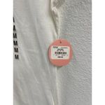 SO White Womens V-Neck Tee With Abstract Flag Graphic By Photo 3