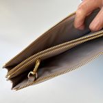 Dagne Dover Essentials Clutch Wallet Grey missing strap and wristlet Photo 4