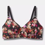 Torrid Dream Everyday Wire Free Lightly Lined Cupid Floral Bra 46DD NWT NEW Photo 7
