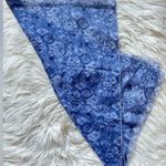 Sheer blue rose scarf Photo 1