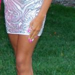 Windsor White & Silver Dress Photo 0