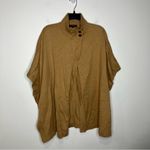 Banana Republic Banana Republic factory sweater cape open front caramel color size XS/S Photo 1