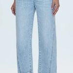 Pistola Kacey Mid Rise Cuffed Straight Jeans in Berkeley Photo 0