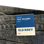 Old Navy NWT High Rise O.G. Straight Secret Slim Pockets Dark Wash Jeans Plus 24 Photo 6
