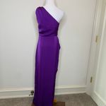Do+Be NWT Purple One Shoulder Satin Dress Sz Small & Medium Available Photo 1
