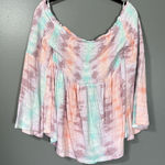 Torrid Pastel Smocked Babydoll Off The Shoulder Top - 3 (3X) - Women's Plus Size Photo 0