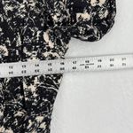 JONATHAN SIMKHAI Anastasia Black Flora Fauna Ruched Mini Dress Size 6 Photo 1