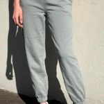 Brandy Melville sage green rosa sweatpants Photo 0