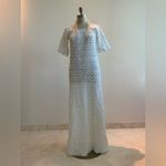 Handmade Stunning Vintage 70’s Hand Crochet Mexican Wedding Dress Never Worn, sz 2/4 Photo 2