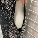 Solemio NWT Love Culture  Size Large Silver Sequin Bodycon Minidress Photo 4