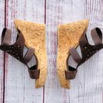 Yellow Box Nyellie Platform Strappy sandals heels high 7.5 Photo 1