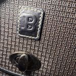 Bally Black Embossed B Crossbody Photo 1