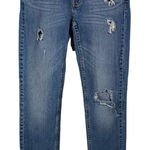 Banana Republic  Mid-Rise Girlfriend‎ Women's Size 0 Blue Cotton Denim Jeans Photo 0