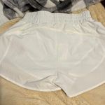Amazon White  Blooming Athletic Shorts Photo 0
