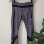 Lululemon Inspire Tight II (Mesh) in Heathered Naval Blue / Naval Blue Run Pouch Photo 2
