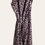 Kate Spade Aubrey Silk Multicolor Abstract Print Ruffled Wrap Mini Dress Size 8 Photo 10