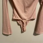 Free People Intimately Charli Flare Sleeve Bell Ribbed Bodysuit- Size Small Photo 6