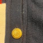 Vintage Sweater Women Large Loft‎ Cardigan 4th of July America, Knitted Usa Made Blue Photo 9