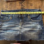 American Eagle Vintage Y2K Denim Mini Skirt Size 8 Photo 7