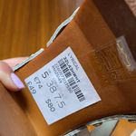 Topshop  Lyrical White Leather Platform Heels Photo 4