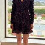 The Fifth Label Archer Long Sleeve Mini Dress in Navy Floral Size M NWT Photo 1